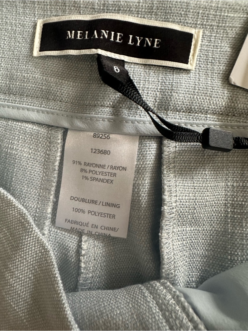 Melanie Lyne Women's Light Blue Double-Breasted Suit Jacket & Trousers - Picture 10 of 10